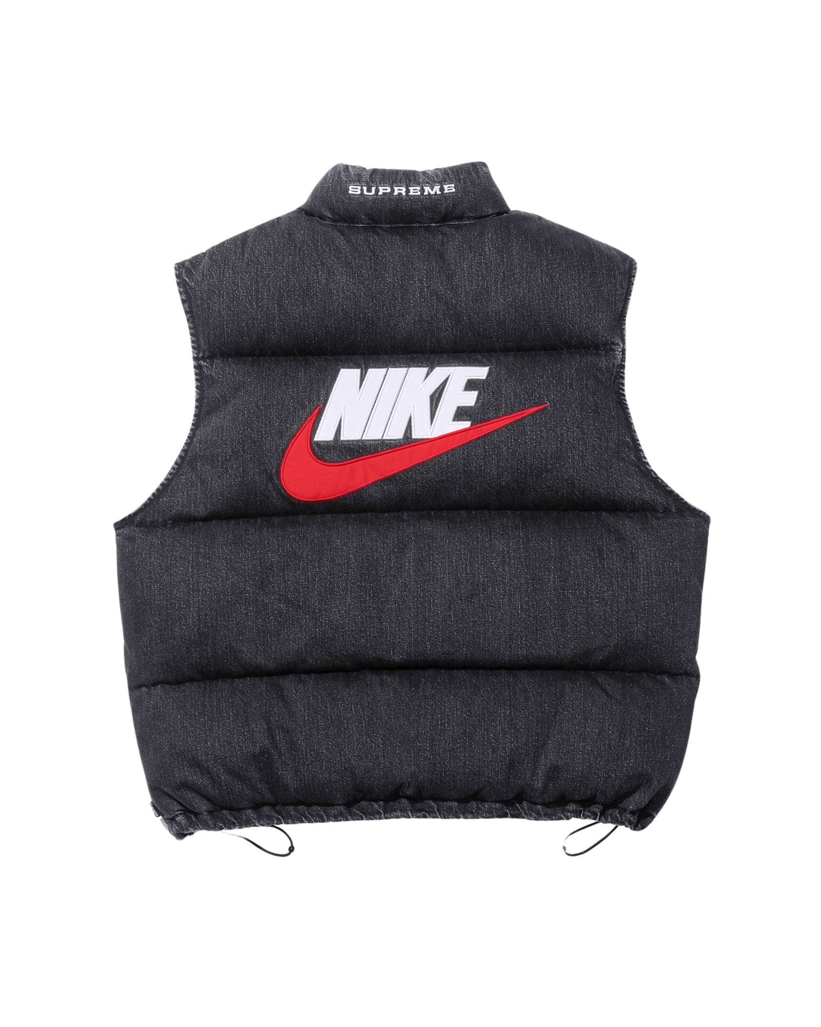 Supreme®/Nike® Denim Puffer Vest view 14